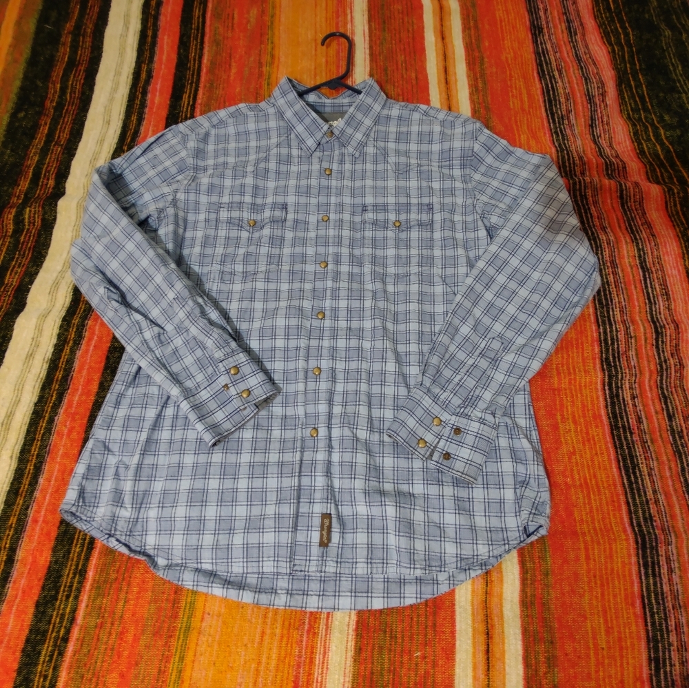 Wrangler western plaid